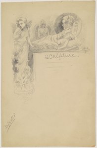 Étude pour "Sculpture" - James Henry Moser