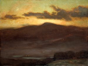 Coucher de soleil, Mont McIntyre - James Henry Moser