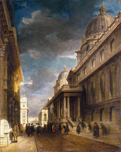 Hôpital de Greenwich (Angleterre) (maintenant College Walk), vu de l