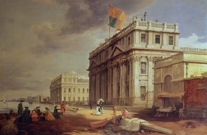 Hôpital de Greenwich, 1842 - James Holland