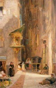 Rue à Gênes - James Holland