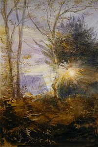 Lever de soleil, Abinger, Surrey