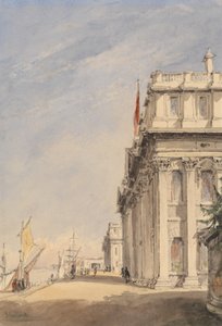 La façade du Royal Naval College, Greenwich - James Holland