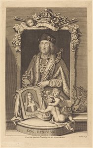 Roi Henri VII - James Hulett after George Vertue