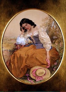 Figure féminine - Méditation