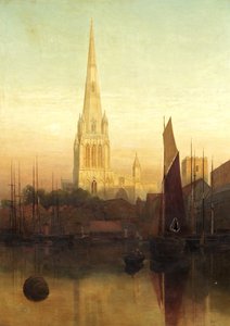 St Mary Redcliffe, Bristol, probablement 1886 - James Jackson Curnock