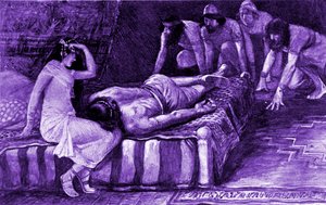 Samson est fait prisonnier par J James Tissot - Bible