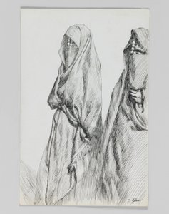 Une route sur le Mont des Oliviers, illustration de La Vie de Notre Seigneur Jésus-Christ - James Jacques Joseph Tissot