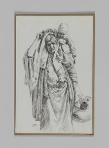 Une femme typique de Jérusalem, illustration de La Vie de Notre Seigneur Jésus-Christ - James Jacques Joseph Tissot