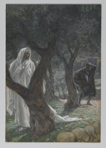 Apparition de Notre Seigneur à Saint Pierre, illustration de La Vie de Notre Seigneur Jésus-Christ, 1886-94 - James Jacques Joseph Tissot
