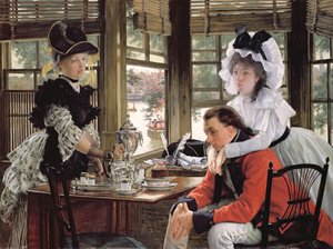 Mauvaises nouvelles, la séparation - James Jacques Joseph Tissot