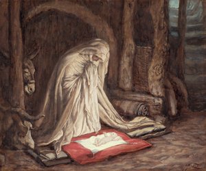 La Naissance de Notre Seigneur Jésus-Christ, illustration pour La Vie du Christ, c.1886-94 - James Jacques Joseph Tissot
