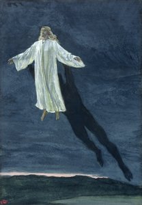 Christ emmené sur une haute montagne, illustration pour La Vie du Christ - James Jacques Joseph Tissot