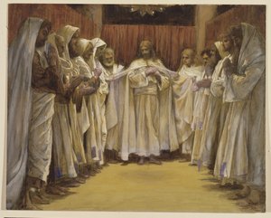Christ avec les douze apôtres, illustration pour La Vie du Christ, c.1886-96 - James Jacques Joseph Tissot