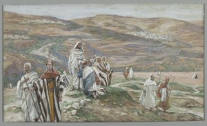 Il les envoya deux par deux, illustration de La Vie de Notre Seigneur Jésus-Christ, 1886-96 - James Jacques Joseph Tissot