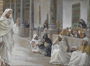 Celui qui est Dieu entend la parole de Dieu, illustration de La Vie de Notre Seigneur Jésus-Christ, 1886-94 - James Jacques Joseph Tissot