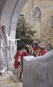 Guérison de la fille des Cananéens, illustration pour La Vie du Christ - James Jacques Joseph Tissot