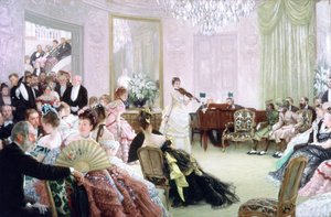 Chut!, Le Concert, vers 1875 - James Jacques Joseph Tissot