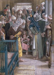 Jésus parmi les docteurs, illustration pour La Vie du Christ, c.1886-96 - James Jacques Joseph Tissot