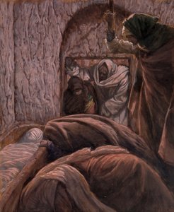 Jésus dans le tombeau, illustration pour La Vie du Christ - James Jacques Joseph Tissot