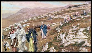 Jésus en route pour la Galilée, illustration pour La Vie du Christ, c.1886-96 - James Jacques Joseph Tissot