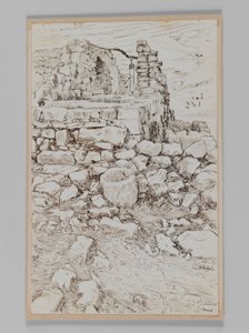 Le puits de Job, illustration de La Vie de Notre Seigneur Jésus-Christ - James Jacques Joseph Tissot