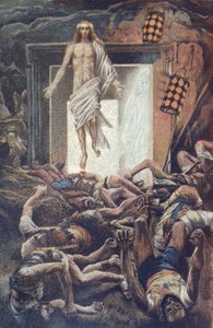 La Résurrection - de "La Vie de Notre Seigneur Jésus-Christ" - 1899 par James Tissot - La vie de notre seigneur Jésus-Christ, par Jacques Joseph - James Jacques Joseph Tissot