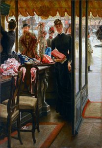 La demoiselle de magasin - James Jacques Joseph Tissot