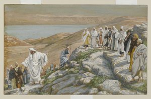 Ordination des douze apôtres, illustration de La vie de notre Seigneur Jésus-Christ