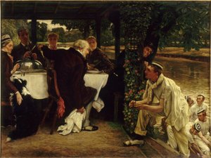 Parabole du fils prodigue : Le veau gras - James Jacques Joseph Tissot