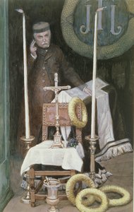 Portrait du Pèlerin (Autoportrait), illustration pour La Vie du Christ, vers 1886-96 - James Jacques Joseph Tissot