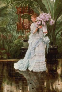 Le Bouquet de Lilas, 1875 - James Jacques Joseph Tissot