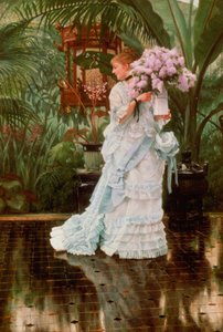 Le Bouquet de Lilas, vers 1875 - James Jacques Joseph Tissot