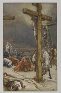 La Confession de Saint Longin, illustration de La Vie de Notre Seigneur Jésus-Christ, 1886-94