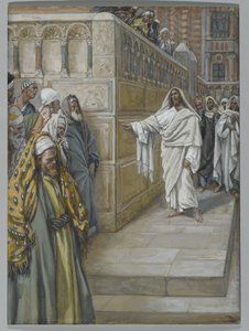 La pierre angulaire, illustration de La Vie de Notre Seigneur Jésus-Christ, 1886-94 - James Jacques Joseph Tissot
