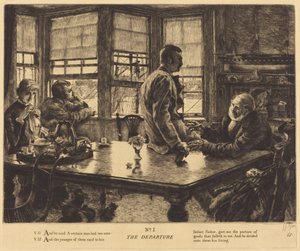 Le Départ - James Jacques Joseph Tissot