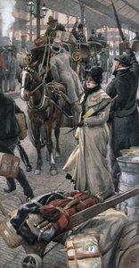 Le quai de départ, gare de Victoria