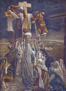 La Descente de Croix - La vie de notre Seigneur Jésus-Christ, par Jacques Joseph (James) Tissot (1836-1902) - James Jacques Joseph Tissot