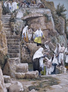 Les disciples de Jésus baptisant, illustration pour La Vie du Christ - James Jacques Joseph Tissot