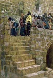 Le Mauvais Conseil de Caïphe, illustration pour La Vie du Christ, c.1886-96 - James Jacques Joseph Tissot