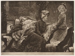Le banc de jardin, 1883