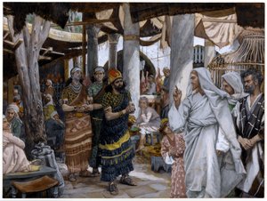 La guérison du fils du chef, illustration pour La vie du Christ - James Jacques Joseph Tissot