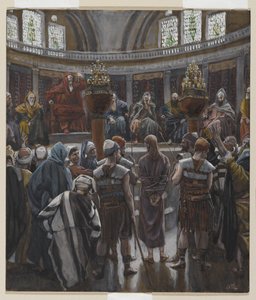 Le Jugement du Matin, illustration de La Vie de Notre Seigneur Jésus-Christ, 1886-94 - James Jacques Joseph Tissot
