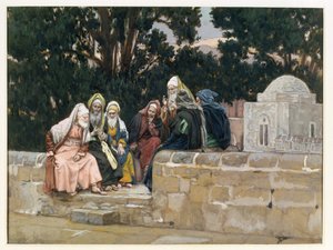 Les Pharisiens et les Hérodiens, illustration pour La Vie du Christ, c.1886-96 - James Jacques Joseph Tissot