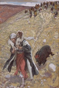 Le bouc émissaire, illustration pour La Vie du Christ, c.1886-94 - James Jacques Joseph Tissot