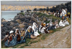 Les malades attendant que Jésus passe, illustration pour La vie du Christ - James Jacques Joseph Tissot