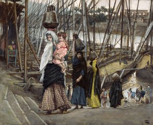 Le Séjour, Égypte, illustration de La Vie du Christ, c.1886-94 - James Jacques Joseph Tissot