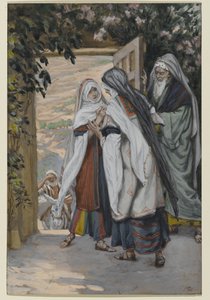 La Visitation, illustration pour La Vie du Christ, c.1886-94 - James Jacques Joseph Tissot