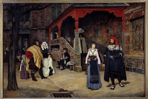 La rencontre de Faust et Marguerite - James Jacques Joseph Tissot