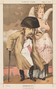 Vanity Fair : Souverains, No. 1 Le régime parlementaire, 1869 - James Jacques Joseph Tissot